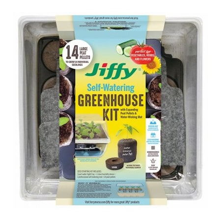 Green Garden Products 14CT SelfWTR Greenhouse T14HG